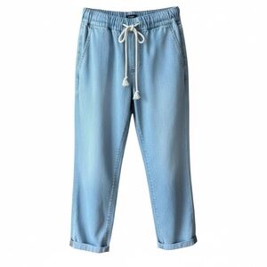 NWT‎ J Crew Drawstring Waist Rolled Hem